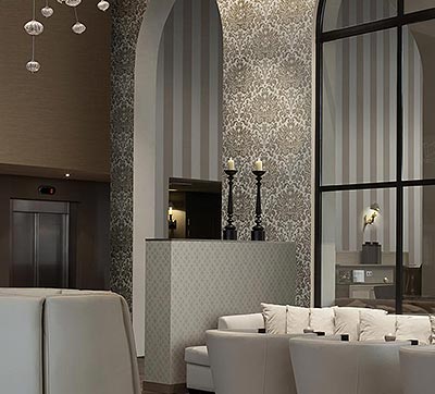 Hotel-Lounge in edlem Design