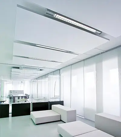 Akustiklösung in einem Großraumbüro