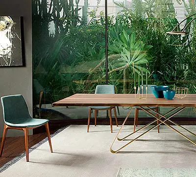 Moderner Esstisch, 60er Jahre Style