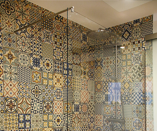 Gestaltung eines privaten Badezimmers durch die Raumausstattung Krebs aus Augsburg