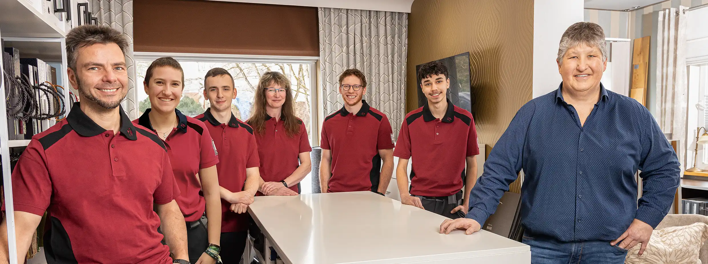 Das Team der Raumausstattung Michael Krebs